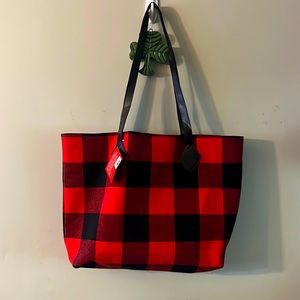 Buffalo Plaid Print Bag
